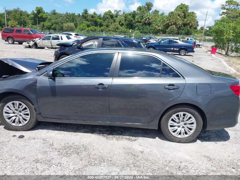 2012 Toyota Camry L VIN: 4T1BF1FK5CU635018 Lot: 40207027