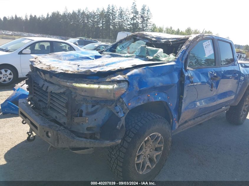 2023 Chevrolet Colorado 4Wd Short Box Zr2 VIN: 1GCPTFEK9P1154200 Lot: 40207039