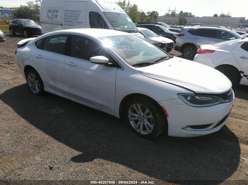 2015 Chrysler 200 Limited VIN: 1C3CCCAB6FN577251 Lot: 40207045