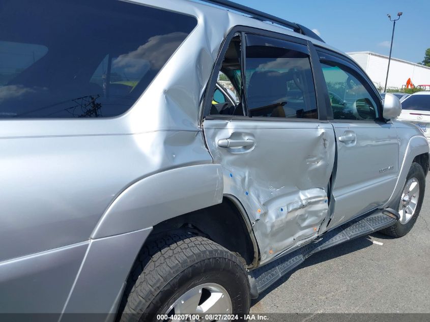 2005 Toyota 4Runner Limited V6 VIN: JTEBU17R058029266 Lot: 40207100