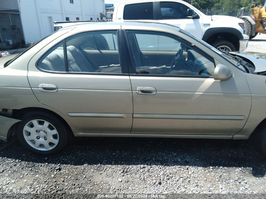 2000 Nissan Sentra Gxe/Xe VIN: 3N1CB51D1YL343181 Lot: 40207102