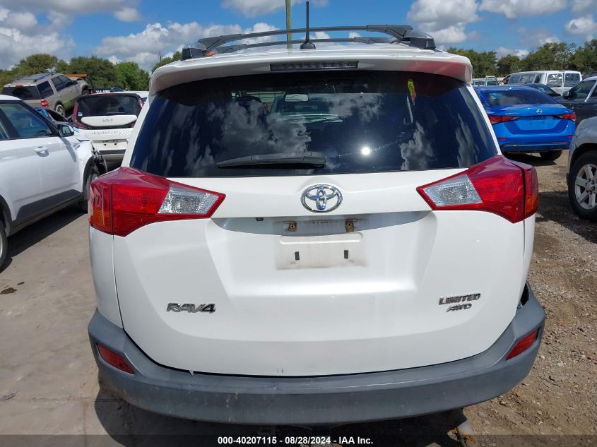 2013 Toyota Rav4 Limited VIN: 2T3DFREVXDW053511 Lot: 40207115