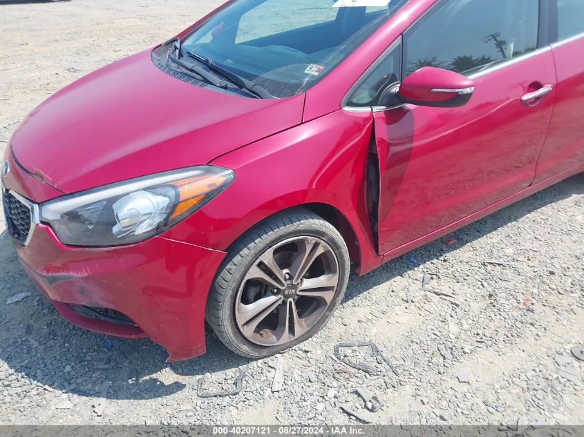 2014 KIA FORTE EX - KNAFZ4A88E5070977