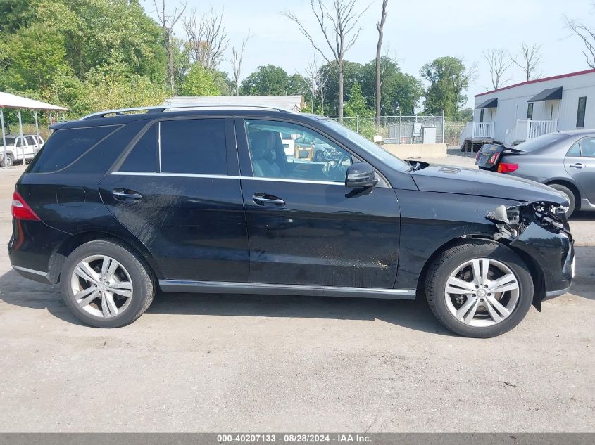 2013 Mercedes-Benz Ml 350 Bluetec 4Matic VIN: 4JGDA2EB8DA211060 Lot: 40207133