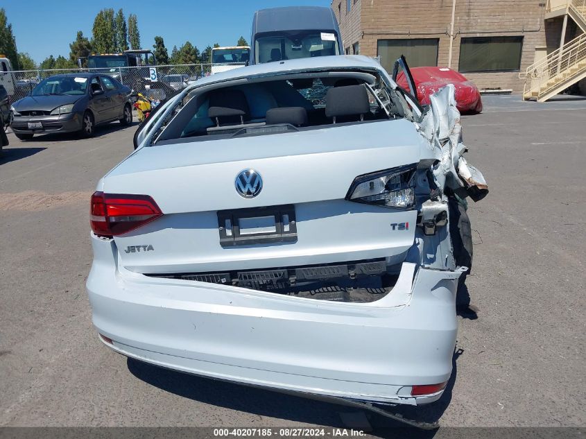 2017 Volkswagen Jetta 1.4T S VIN: 3VW2B7AJ2HM336855 Lot: 40207185