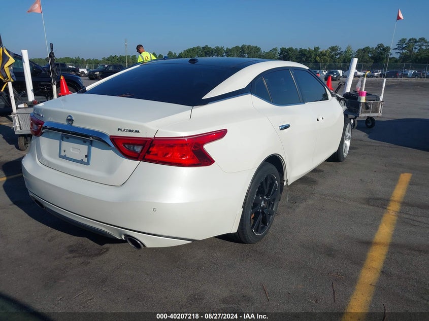2017 NISSAN MAXIMA 3.5 PLATINUM - 1N4AA6AP9HC436233