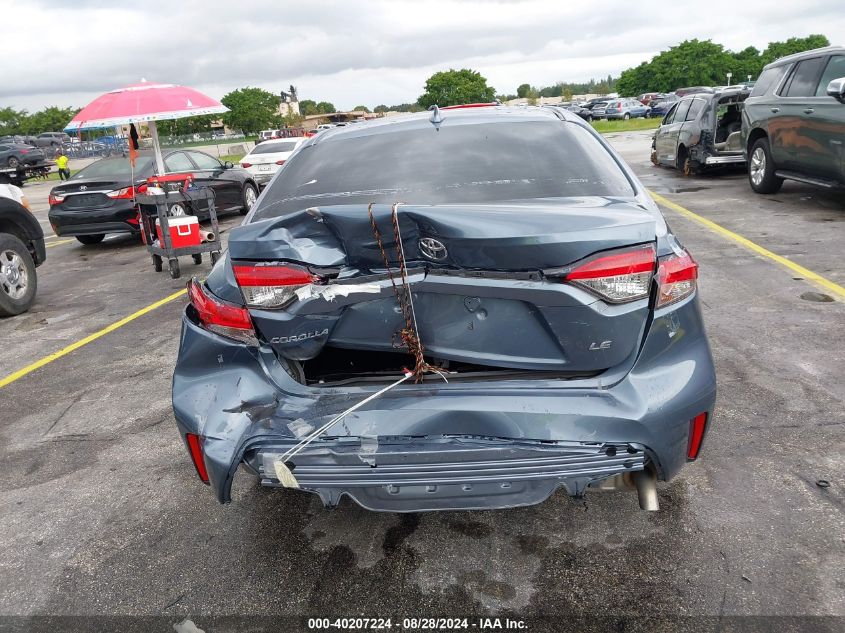 2020 Toyota Corolla Le VIN: 5YFEPRAE1LP096683 Lot: 40207224