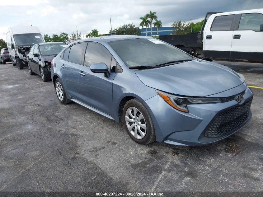 2020 Toyota Corolla Le VIN: 5YFEPRAE1LP096683 Lot: 40207224