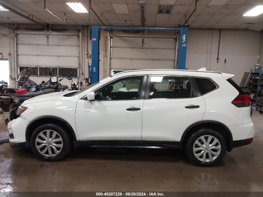 2017 Nissan Rogue S VIN: 5N1AT2MV8HC783524 Lot: 40207229