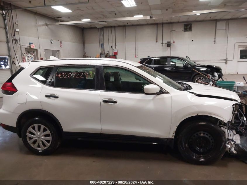 2017 Nissan Rogue S VIN: 5N1AT2MV8HC783524 Lot: 40207229