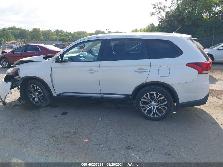 2016 Mitsubishi Outlander Es VIN: JA4AZ3A35GZ015081 Lot: 40207231