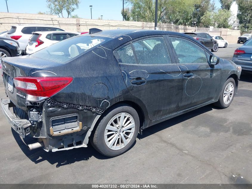 2018 Subaru Impreza 2.0I Premium VIN: 4S3GKAD62J3603478 Lot: 40207232