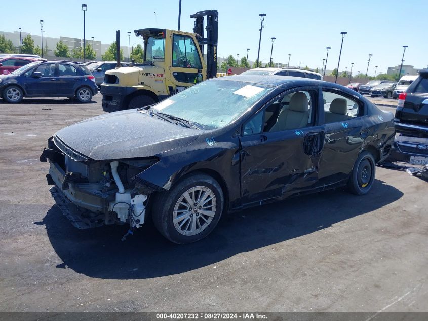 2018 Subaru Impreza 2.0I Premium VIN: 4S3GKAD62J3603478 Lot: 40207232