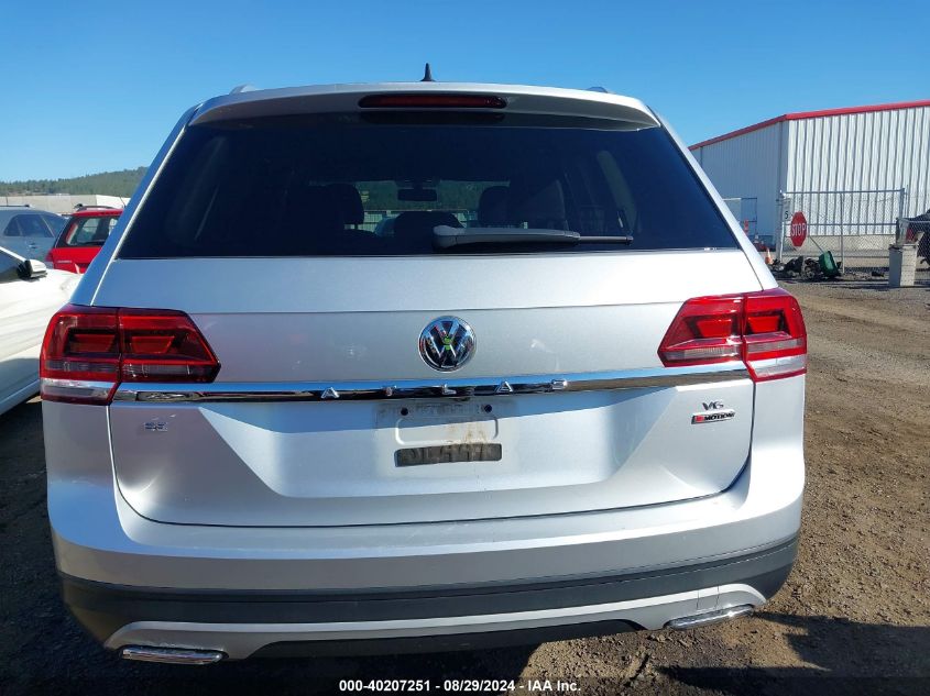 2018 Volkswagen Atlas 3.6L V6 Se VIN: 1V2KR2CA0JC578208 Lot: 40207251