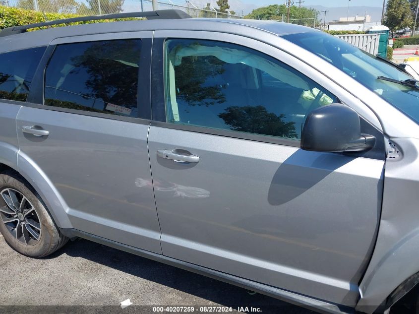 2018 Dodge Journey Se VIN: 3C4PDCAB9JT447628 Lot: 40207259