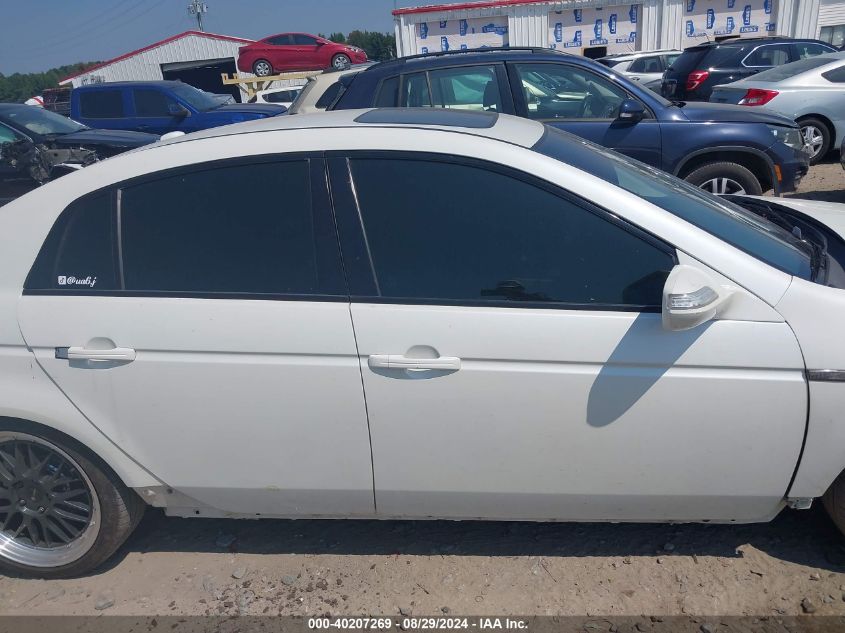 2007 Acura Tl 3.2 VIN: 19UUA66267A031950 Lot: 40207269