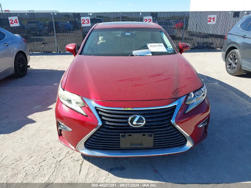 2016 Lexus Es 350 VIN: 58ABK1GG6GU022877 Lot: 40207281