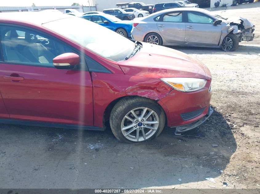 2016 Ford Focus Se VIN: 1FADP3F23GL323903 Lot: 40207287