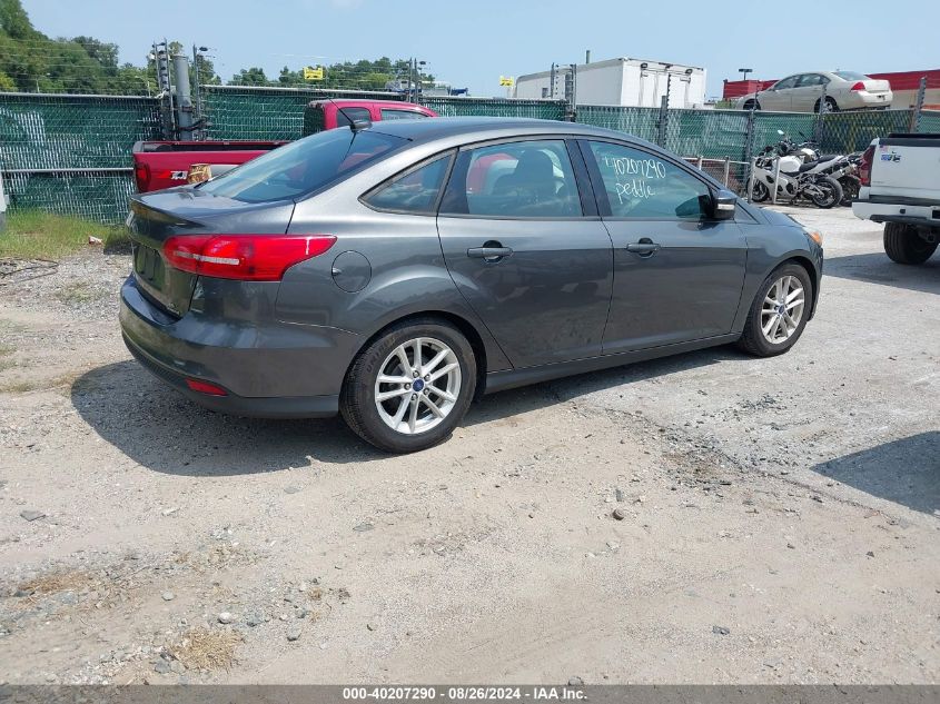 VIN 1FADP3F28FL263504 2015 Ford Focus, SE no.4