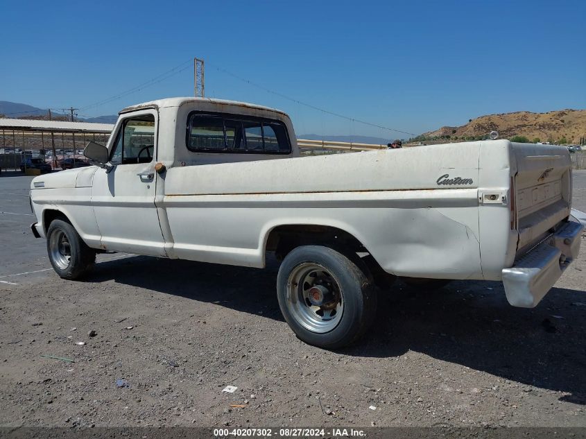 1970 Ford F250 VIN: F25YRH30398 Lot: 40207302