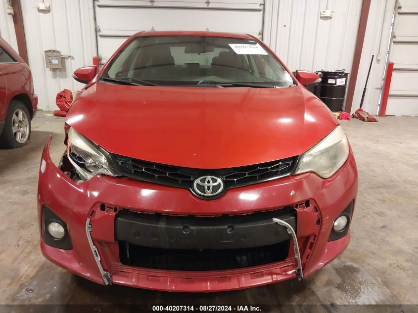 2015 Toyota Corolla S Plus VIN: 5YFBURHE1FP365495 Lot: 40207314