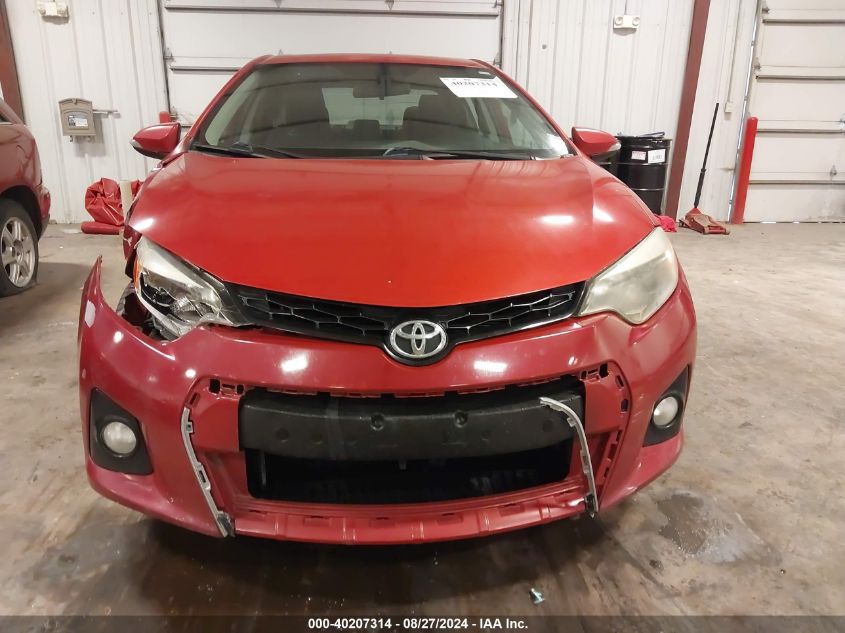 2015 TOYOTA COROLLA S PLUS - 5YFBURHE1FP365495