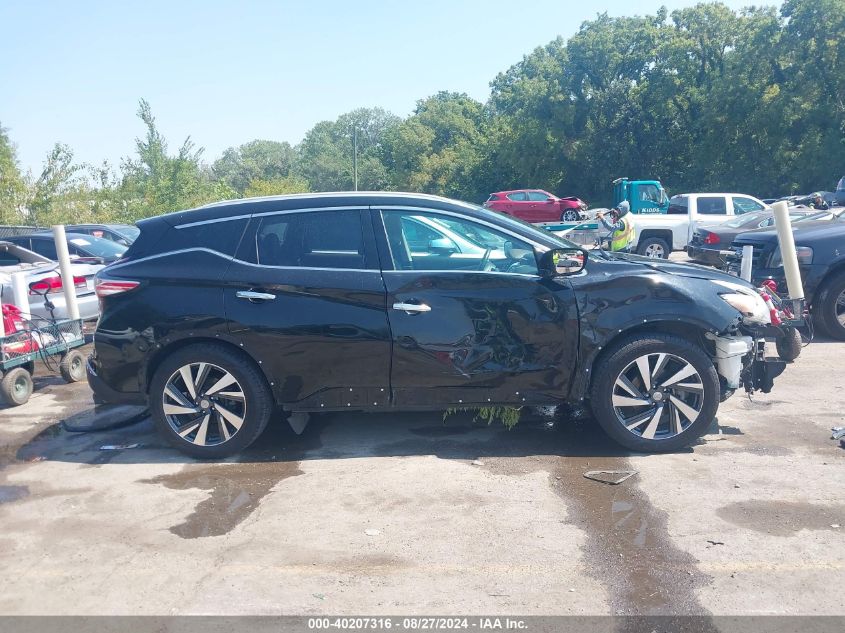 2015 Nissan Murano Platinum VIN: 5N1AZ2MH4FN234168 Lot: 40207316