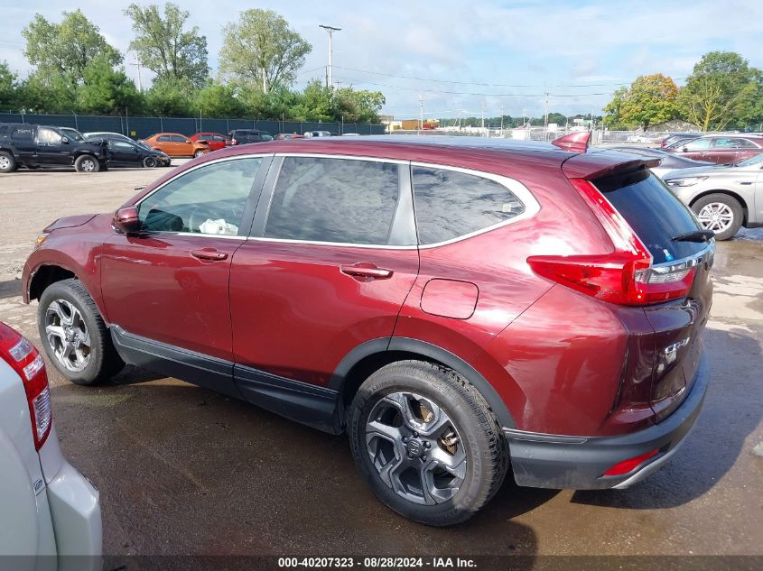 2017 Honda Cr-V Ex VIN: 5J6RW2H58HL078578 Lot: 40207323