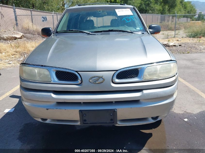 2002 Oldsmobile Bravada VIN: 1GHDT13S722253524 Lot: 40207355