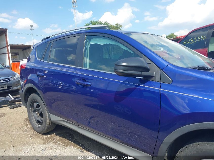 2015 Toyota Rav4 Le VIN: 2T3ZFREV0FW183080 Lot: 40207367