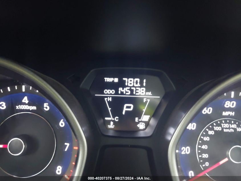 5NPDH4AE5DH347277 2013 Hyundai Elantra Limited