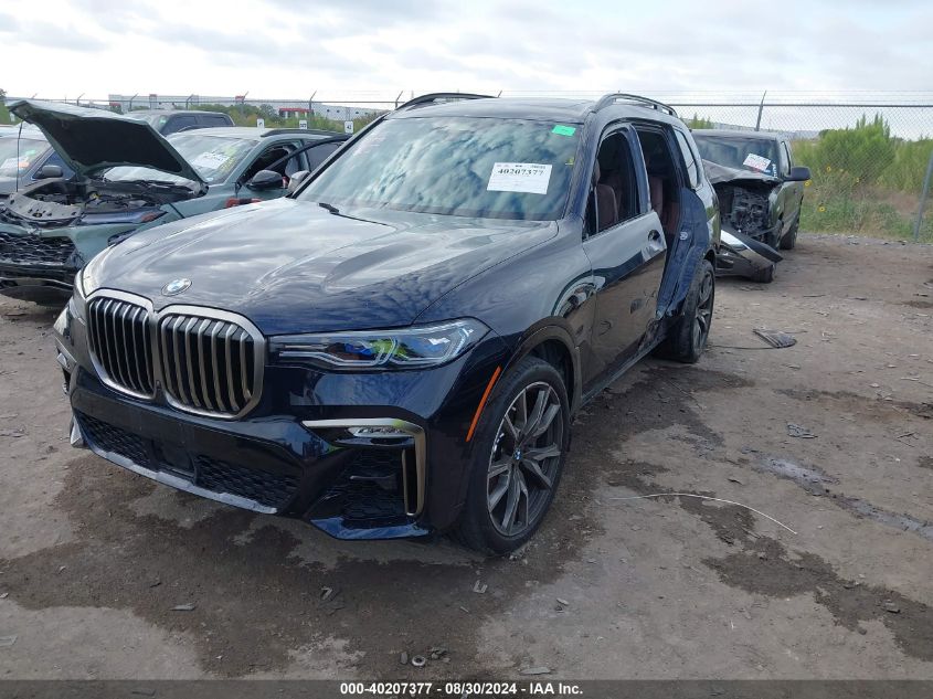 VIN 5UXCX6C0XL9B83397 2020 BMW X7, M50I no.2