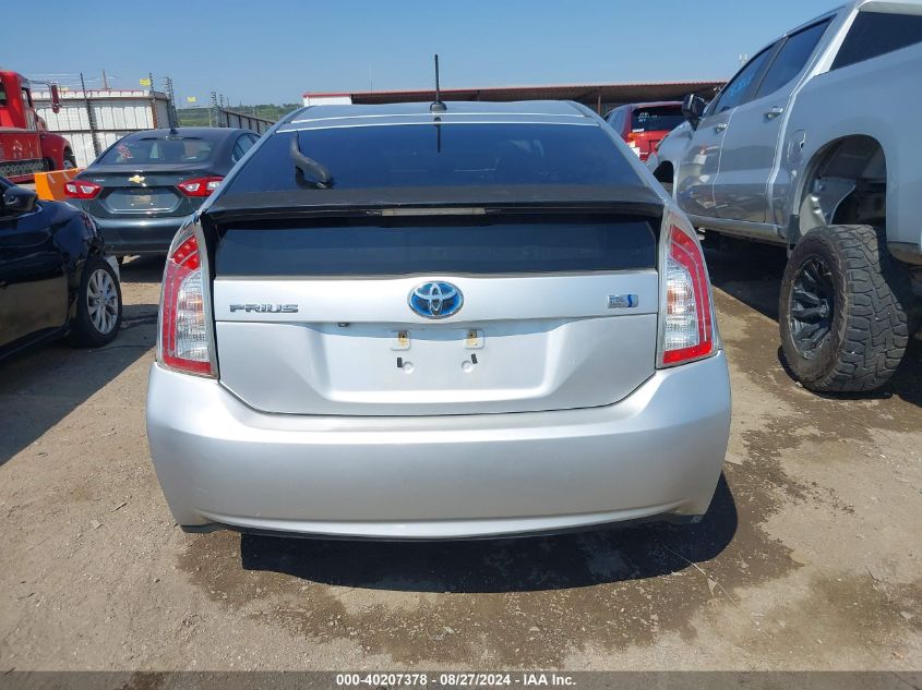 JTDKN3DU9D5621884 2013 Toyota Prius Three