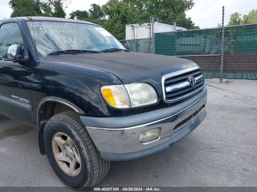 2001 Toyota Tundra Sr5 V8 VIN: 5TBBT44151S152454 Lot: 40207380