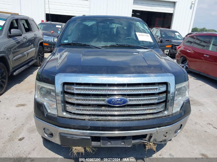 2013 Ford F-150 Lariat VIN: 1FTFW1EF6DKE14888 Lot: 40207390