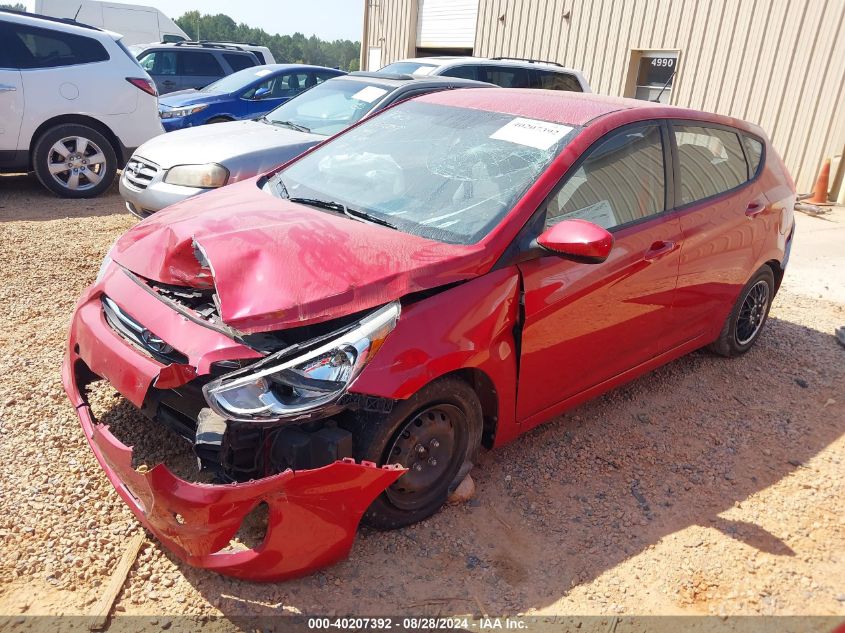 KMHCT5AEXFU208847 2015 HYUNDAI ACCENT - Image 2