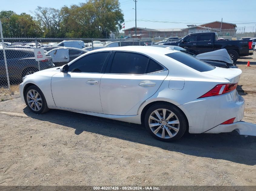 2014 Lexus Is 250 VIN: JTHBF1D27E5034924 Lot: 40207426