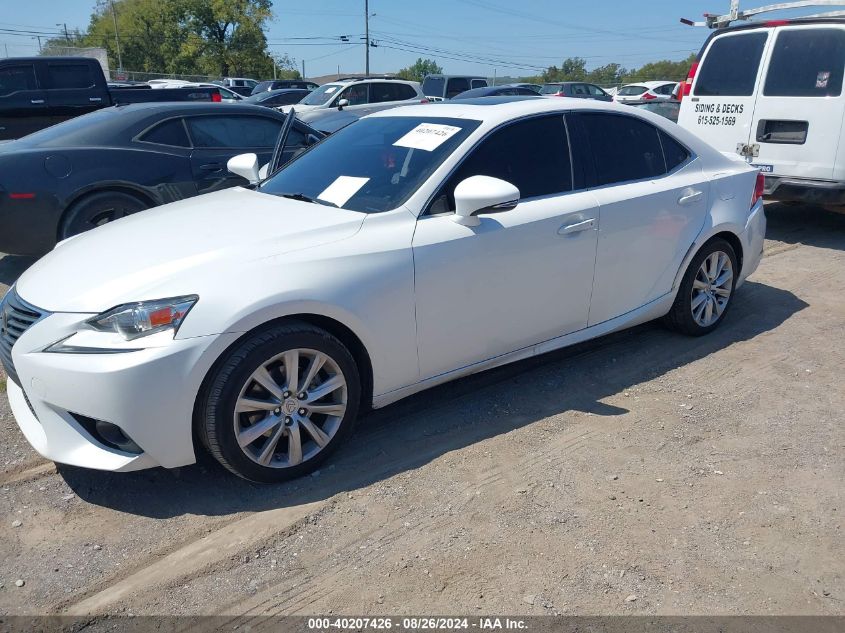 VIN JTHBF1D27E5034924 2014 Lexus IS, 250 no.2