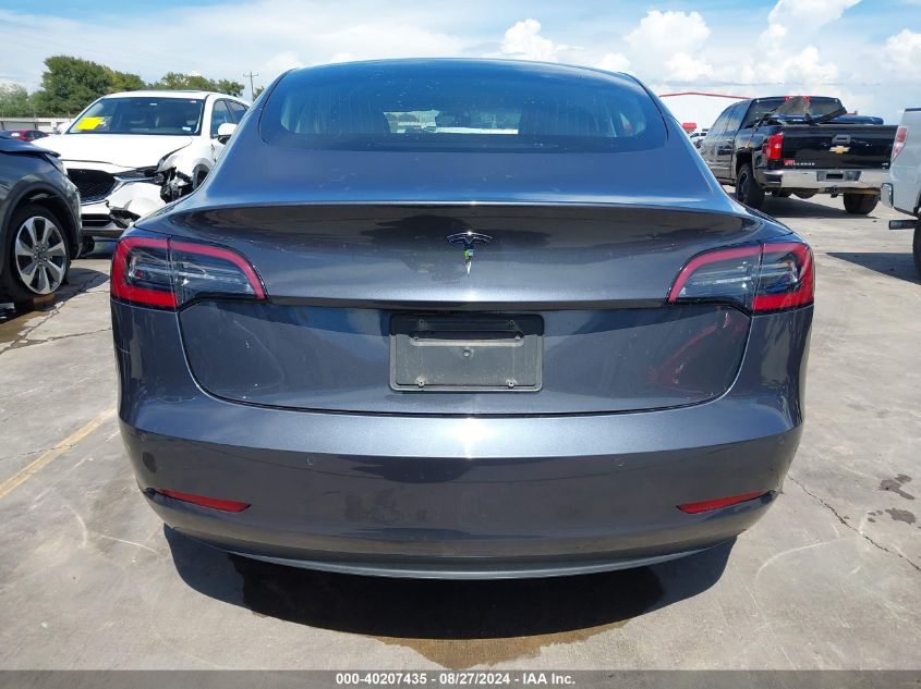 2020 Tesla Model 3 Standard Range Plus Rear-Wheel Drive/Standard Range Rear-Wheel Drive VIN: 5YJ3E1EA0LF792257 Lot: 40207435