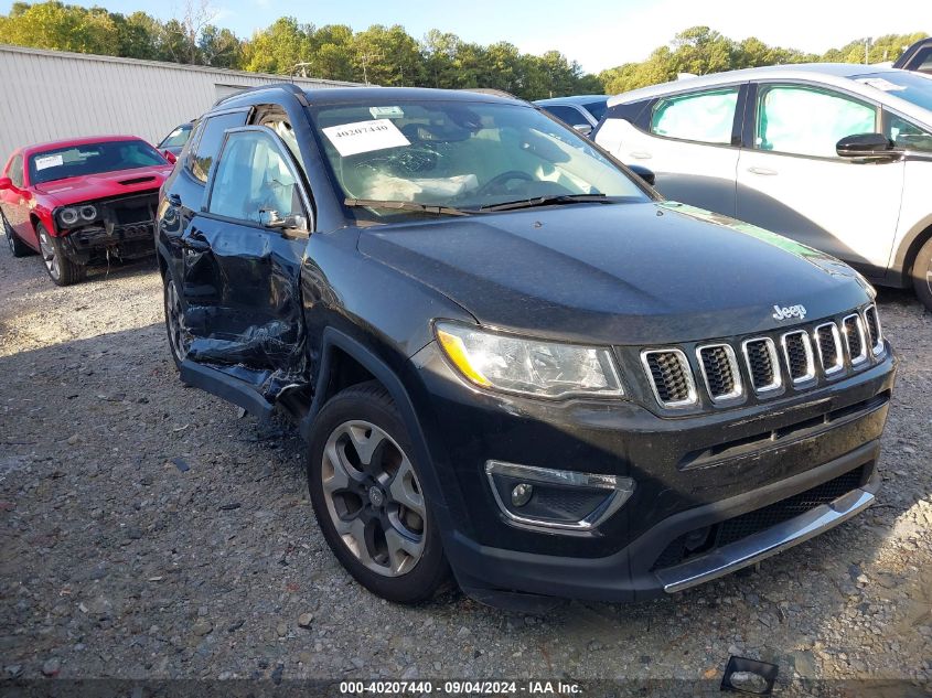 2021 Jeep Compass Limited 4X4 VIN: 3C4NJDCB6MT603664 Lot: 40207440