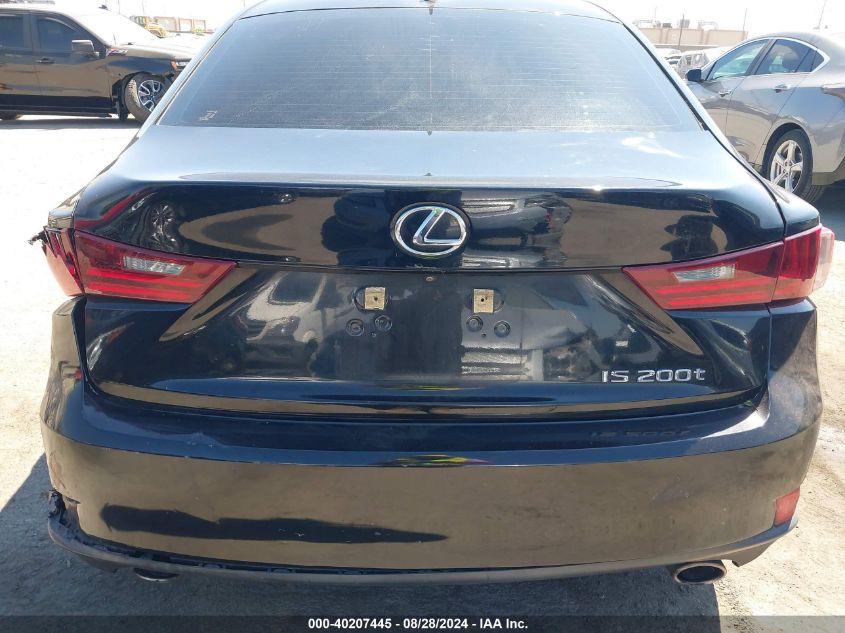 2016 Lexus Is 200T VIN: JTHBA1D28G5006289 Lot: 40207445