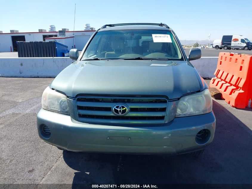 2004 Toyota Highlander VIN: JTEGD21A640089676 Lot: 40207471