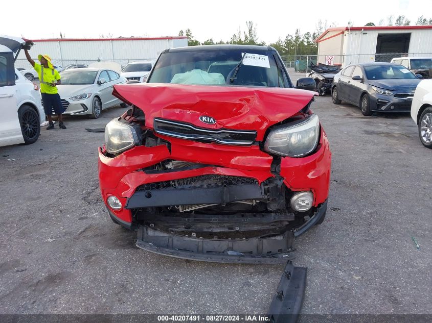 2018 Kia Soul + VIN: KNDJP3A53J7581367 Lot: 40207491