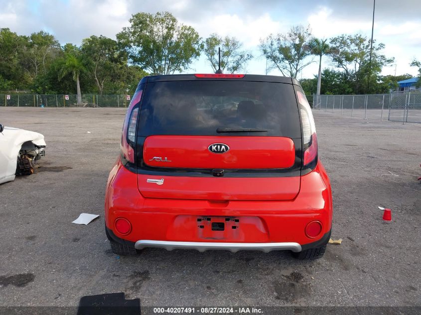 2018 Kia Soul + VIN: KNDJP3A53J7581367 Lot: 40207491