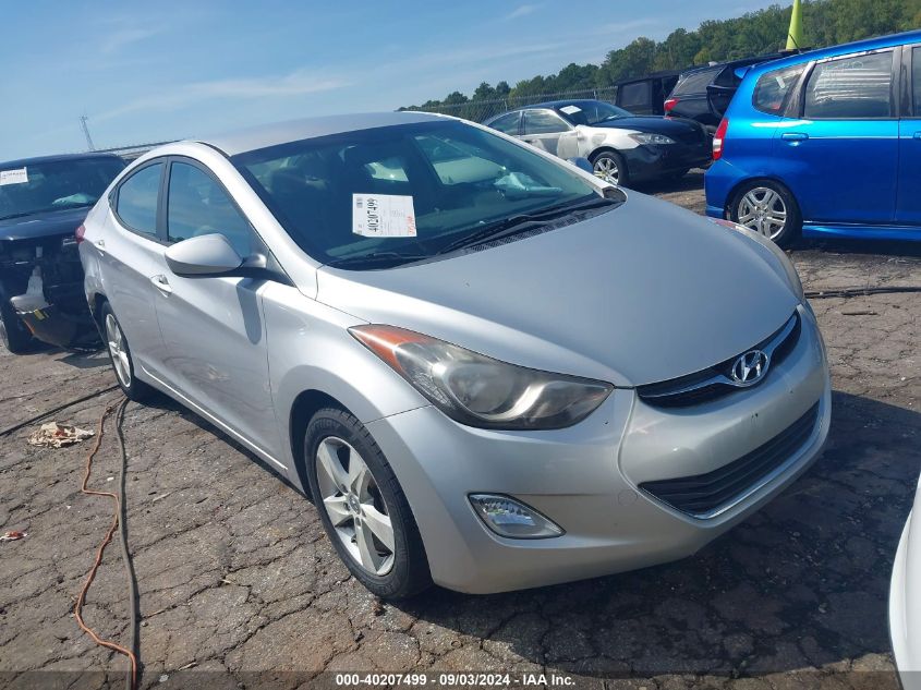 2013 Hyundai Elantra Gls VIN: KMHDH4AE0DU597608 Lot: 40207499