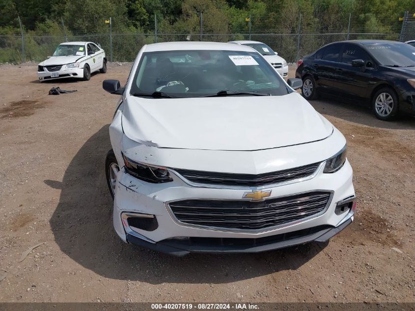 2016 Chevrolet Malibu Ls VIN: 1G1ZB5ST8GF281003 Lot: 40207519