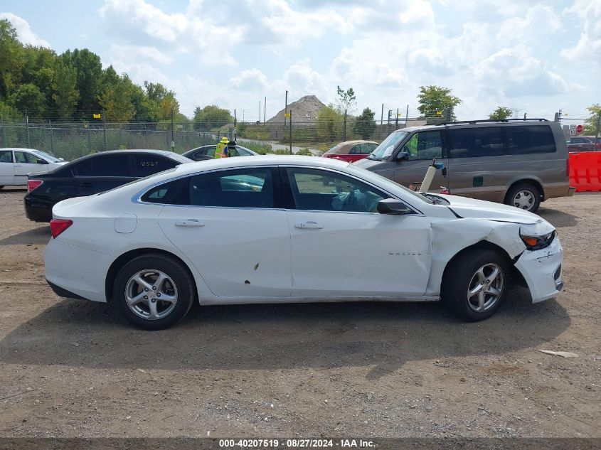 2016 Chevrolet Malibu Ls VIN: 1G1ZB5ST8GF281003 Lot: 40207519