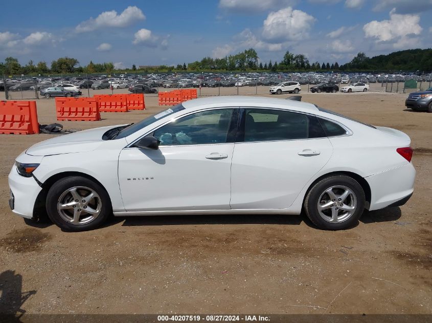 2016 Chevrolet Malibu Ls VIN: 1G1ZB5ST8GF281003 Lot: 40207519