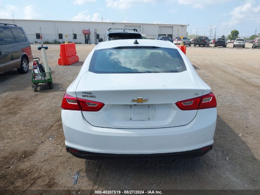 2016 Chevrolet Malibu Ls VIN: 1G1ZB5ST8GF281003 Lot: 40207519