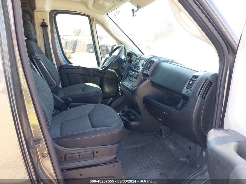 VIN 3C6LRVDG5ME532923 2021 RAM PROMASTER 2500 HIGH ROOF 159 WB
